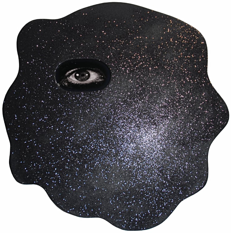 Tony Oursler, Glitter, 2010, mixed media