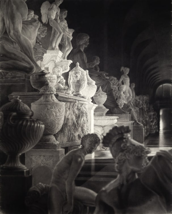 Joseph Stashkevetch, Memory Palace, 2013, Conté crayon on rag paper, 76-1/2 x 60 inches