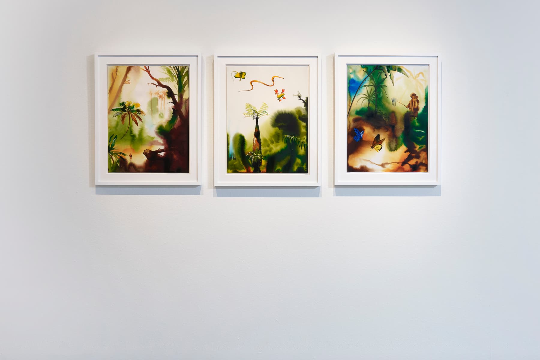 Alexis Rockman, Wallace's Line, installation view, Baldwin Gallery Aspen, 16 March – 15 April, 2018