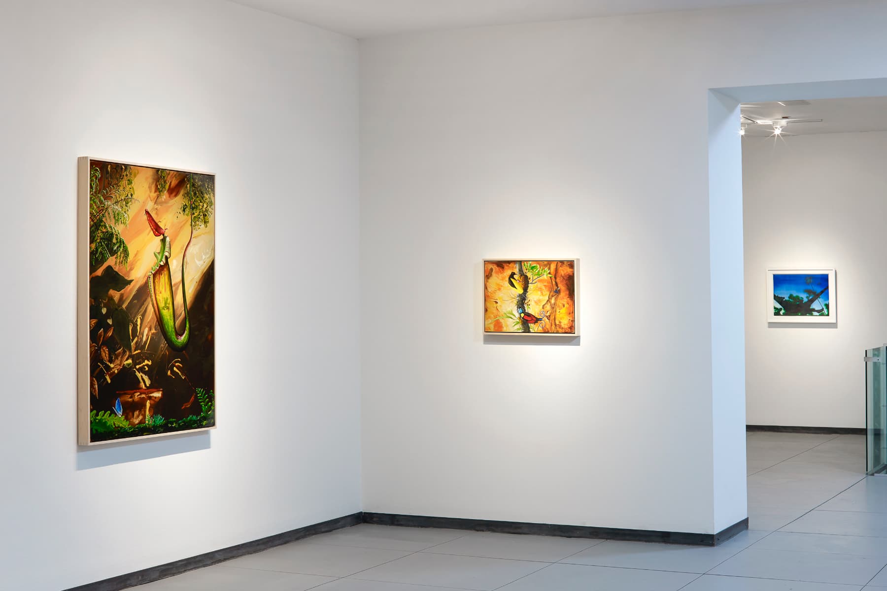 Alexis Rockman, Wallace's Line, installation view, Baldwin Gallery Aspen, 16 March – 15 April, 2018