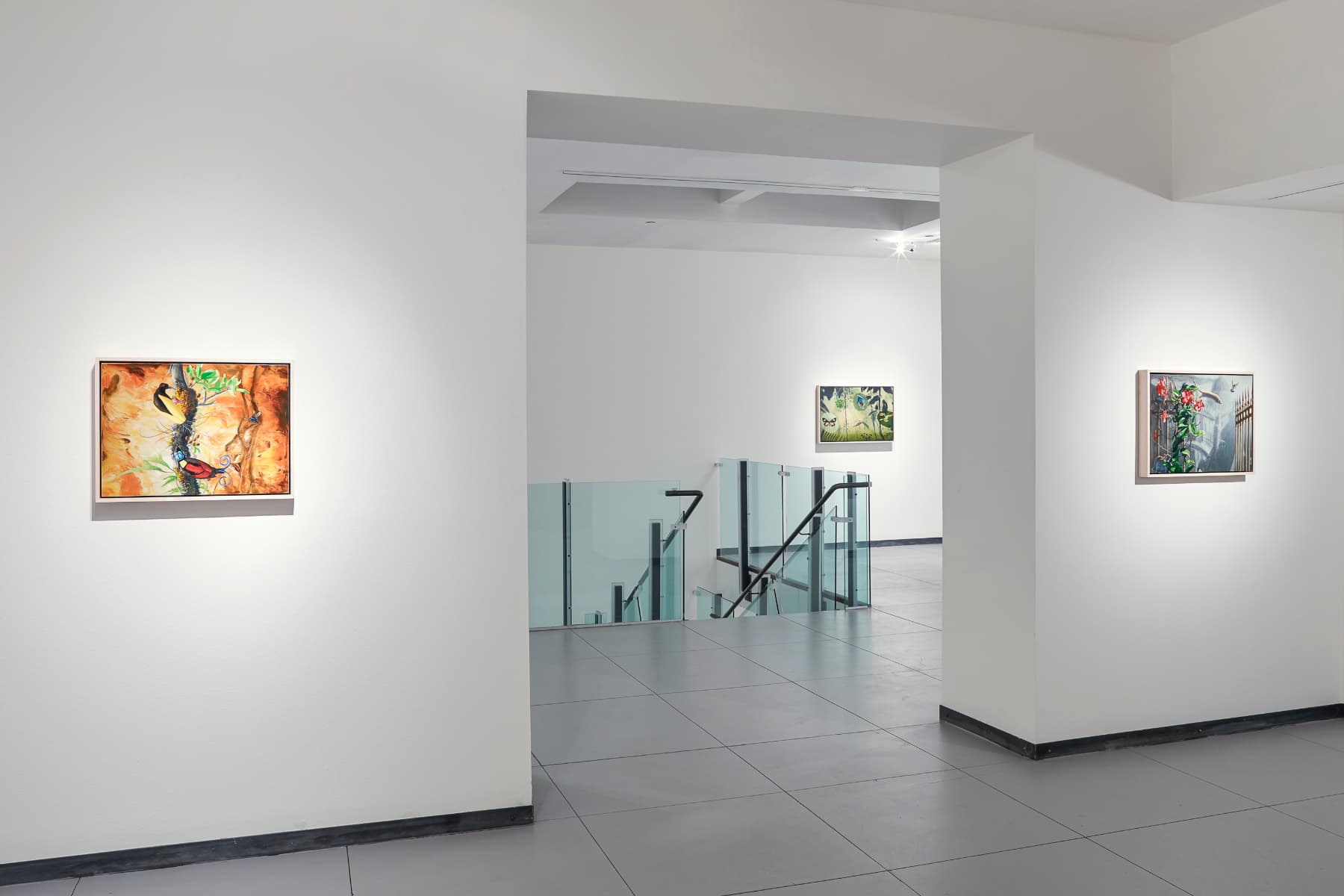 Alexis Rockman, Wallace's Line, installation view, Baldwin Gallery Aspen, 16 March – 15 April, 2018