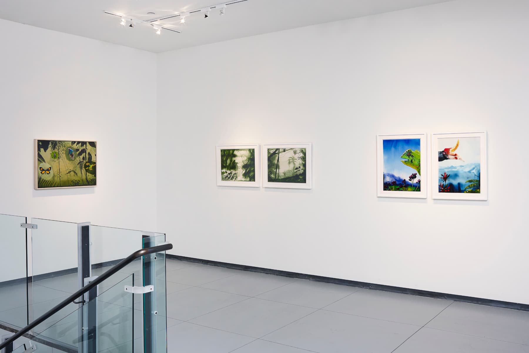 Alexis Rockman, Wallace's Line, installation view, Baldwin Gallery Aspen, 16 March – 15 April, 2018