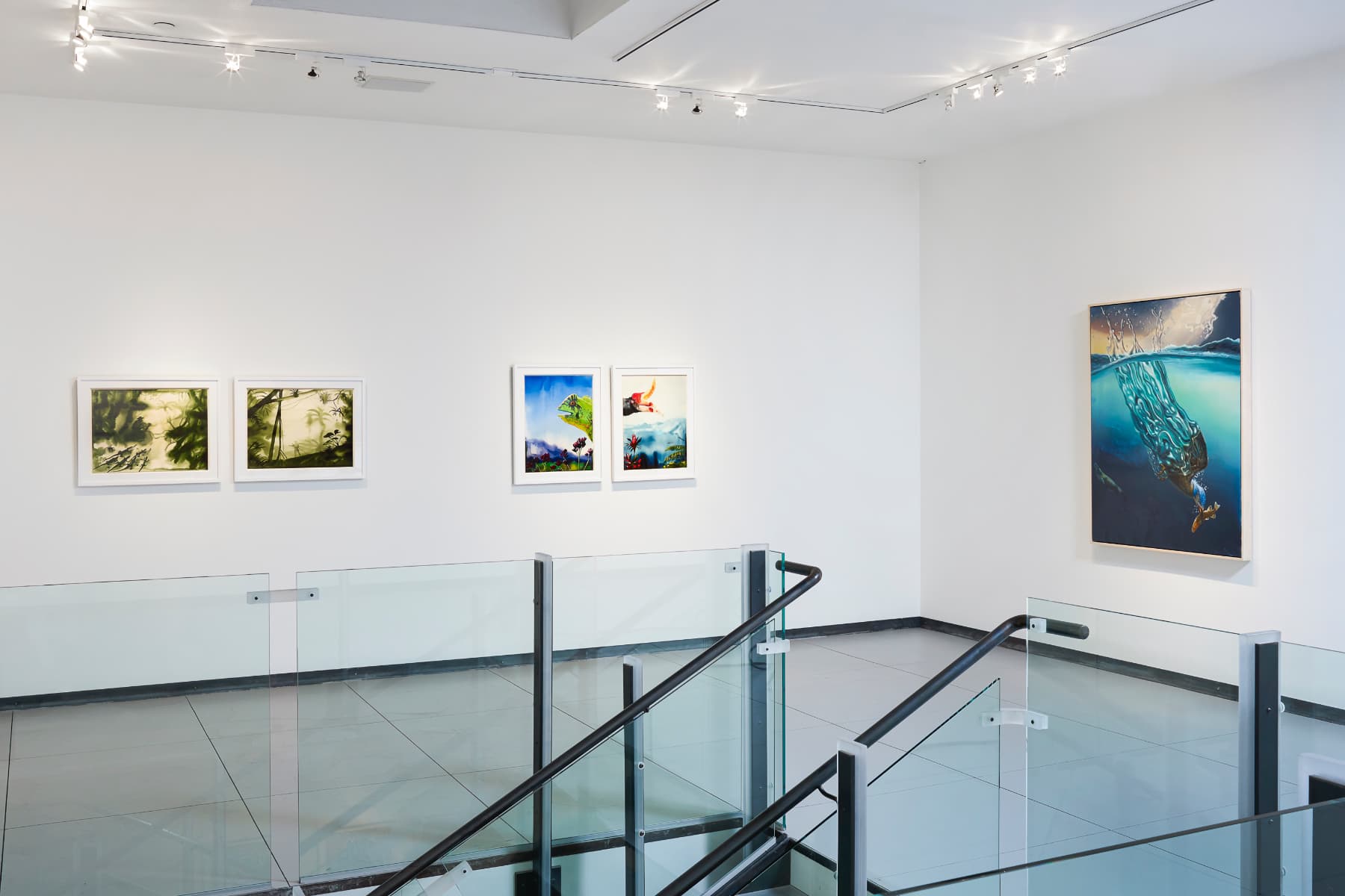 Alexis Rockman, Wallace's Line, installation view, Baldwin Gallery Aspen, 16 March – 15 April, 2018