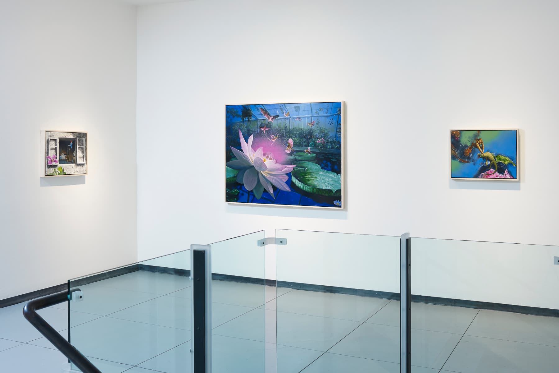 Alexis Rockman, Wallace's Line, installation view, Baldwin Gallery Aspen, 16 March – 15 April, 2018