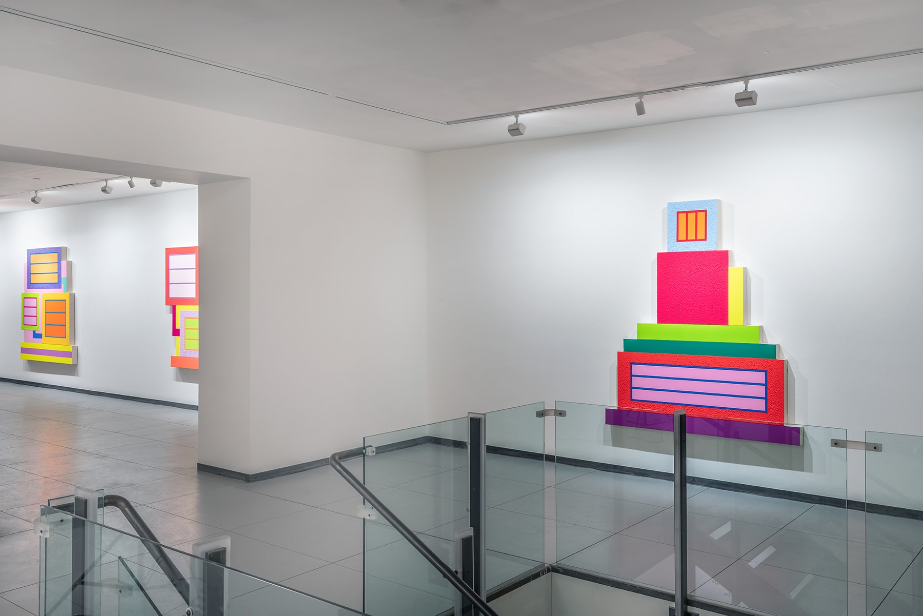 Peter Halley, 13 February–8 March, 2020. Installation view, Baldwin Gallery, Aspen