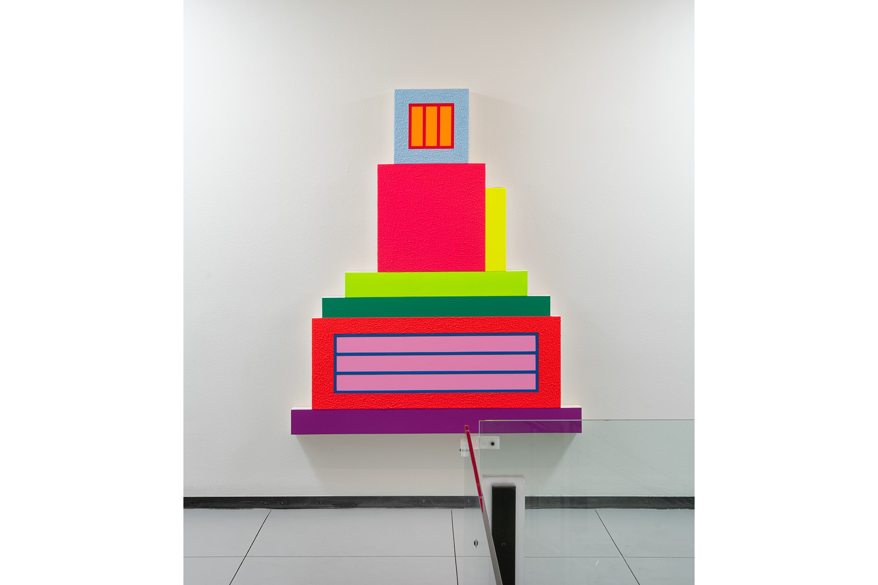 Peter Halley, 13 February–8 March, 2020. Installation view, Baldwin Gallery, Aspen