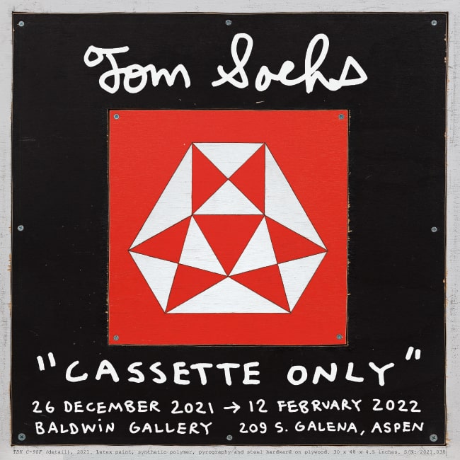 Tom Sachs, Cassette Only, 26 December, 2021 to 12 February, 2022