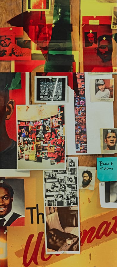 Lyle Ashton Harris, inset detail of Oracle, 2020